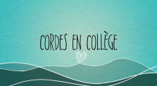 Cordes en collège by Main clg.anne_frank channel