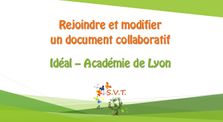 Tutoriel Idéal : rejoindre et modifier un document by Main perrine.douheret channel