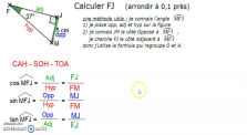 Trigo leçon 2 calcul longueur by Maths à Joliot