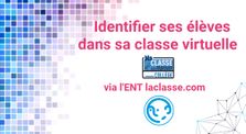 Identifier ses élèves dans sa classe virtuelle Maclasse à la maison via l'ENT laclasse.com by Default raphael.brocq channel