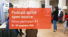 Sprint open source 19 et 20/11 - Retour participant #3 by Main 110bis channel