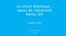 Les bases de l'électricité (partie 3/4) capsule vidéo by Main erea.rene_pellet channel