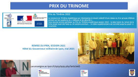 Le trinôme académique de Lyon by Trinôme académique