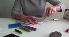 Capsule vidéo Arts plastiques - consignes pour "Textures" - Réalisation Marie Loiseau - Académie de Lyon by Default ian.artsplastiques channel
