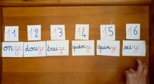 Les nombres de 11 à 16 : travailler le nom des nombres en "ze" by Aider votre enfant en mathématiques