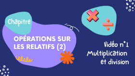 4e 08.1 Relatifs (2) - Multiplication et divisions by Mathématiques  en 4e au collège Fernand Berthon