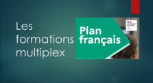 Présentation du parcours "Les formations multiplex du plan français" déployé dans l'académie de Lyon by La chaîne vidéo DFIE LYON