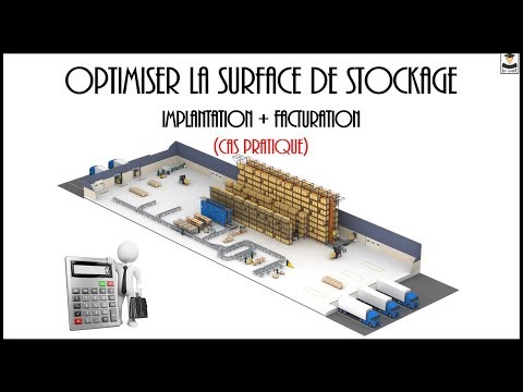 OPTIMISER LA SURFACE DE STOCKAGE - IMPLANTATION + FACTURATION - (CAS PRATIQUE) by Main ecogestionlyon channel