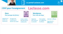 Présentation de l'ENT laclasse.com by Default raphael.brocq channel