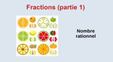 Fraction (partie 1). Cours : Nombre rationnel by Mathématiques  en 4e au collège Fernand Berthon