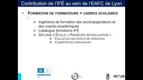 4. Luc Ria : Partenariat Ifé dans l'EAFC by Ecole Académique de Formation Continue