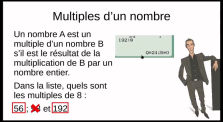 multiples et diviseurs by Mathématiques en 5emes