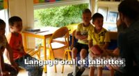 langage oral & tablettes by TICE 42 TV