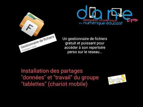 Gestionnaire de Fichiers - Installation partage Scribe by Main francois.gaag channel