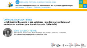 [Séminaire Terrains d'apprentissage #2022] Conférence scientifique de Sylvie Joublot-Ferre by Séminaires Terrains d'Apprentissage