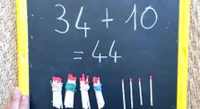 Apprendre à ajouter 10 à un nombre by Aider votre enfant en mathématiques
