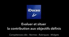 IDoceo - Evaluer et situer sa contribution aux objectifs définis by iDoceo - les tutos 