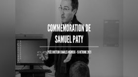Hommage à Samuel Paty au lycée Charles Mérieux by Lycée Docteur Charles Mérieux