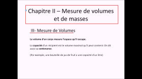 5ème - Volume et masse by Main clg.perriere channel
