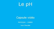 Le pH - capsule vidéo by Main erea.rene_pellet channel