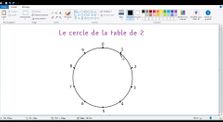 cercles_tables by CE2 12 Ecole Daubié