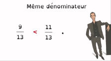 comparer des fractions by Mathématiques en 5emes