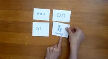 Aider votre enfant à mémoriser les "sons complexes"(ou, an, eau...) en fabriquant avec lui des petites cartes by Aider votre enfant en lecture et écriture