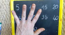 Des astuces pour apprendre la table de multiplication de 5 by Aider votre enfant en mathématiques