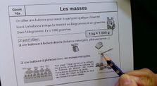 Leçon Geom16a les masses by Maitresse Florie