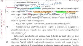Lecture linéaire  (texte de bac) - Le Duel, La Peau de Chagrin, Balzac by lettres_chaplin