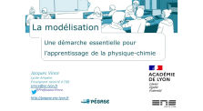Modélisation : Une démarche essentielle pour l'apprentissage de la physique-chimie by Main ian.physique_chimie channel