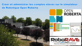 Simulateur de Robotique Open Roberta LAB :  superviser les comptes élèves by CollègeColette ST PRIEST