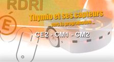 Découverte des capteurs de Thymio, au CE2, CM1 et CM2 by Main rdri69 channel