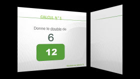 Doubles et moities niv3 by Les As du calcul