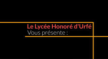 L'option théâtre au Lycée Honoré d'Urfé by Les formations à Urfé